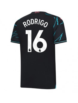 Manchester City Rodri Hernandez #16 Replika Tredje Kläder 2023-24 Kortärmad